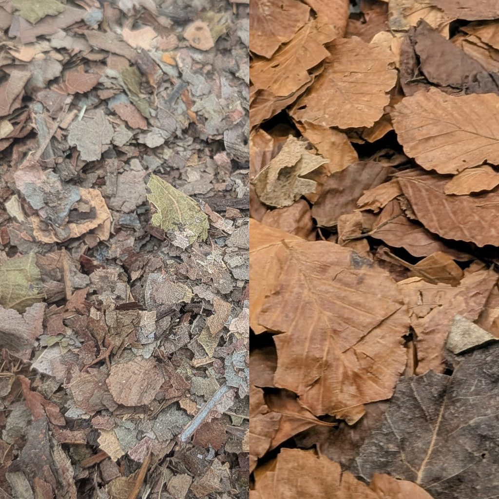 Leaf Litter & Beech Leaf Collage