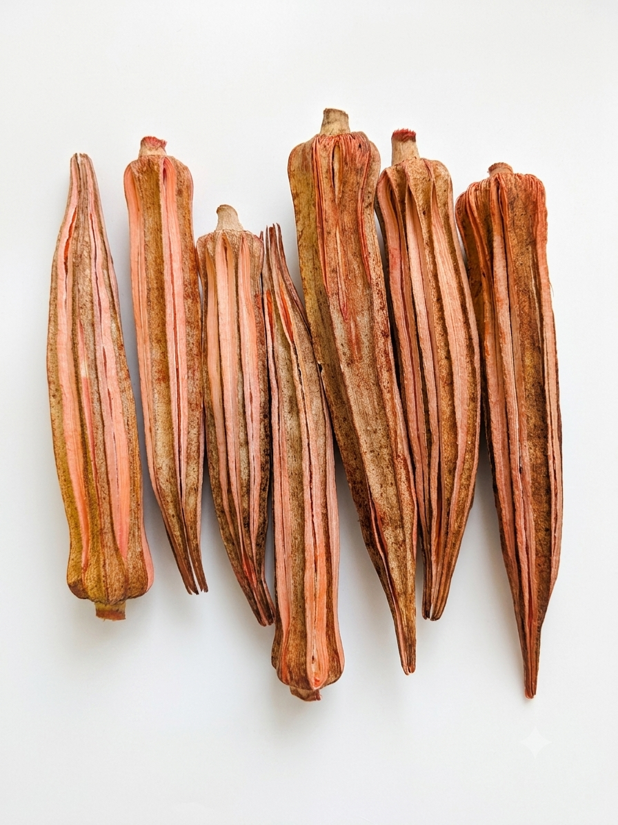 Large Okra Pods